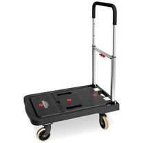 Magna Cart FF Folding Platform Transport Wagon Cart with 300 Pound Capacity