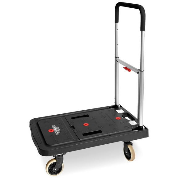 Magna Cart FF Folding Platform Transport Wagon Cart with 300 Pound Capacity