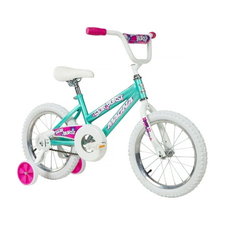 Magna Starburst 16 In. Bike for Ages 4-8, Teal