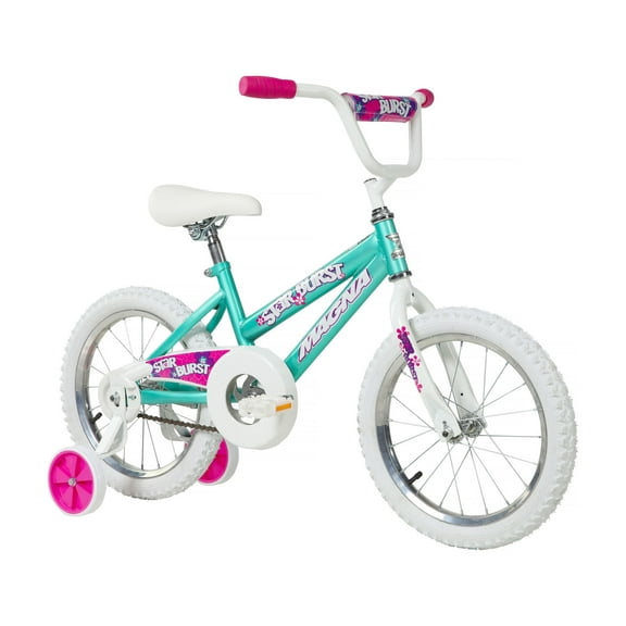 Magna Starburst 16 In. Bike for Ages 4-8, Teal