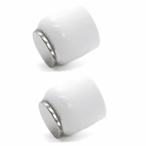 Magna Stop Door Magnetic Stoppers Polypropylene White 2 Pcs Pack