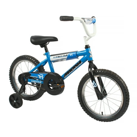 Dynacraft Throttle 16 inch Kids BMX Bike for Ages 4-8 years , Blue