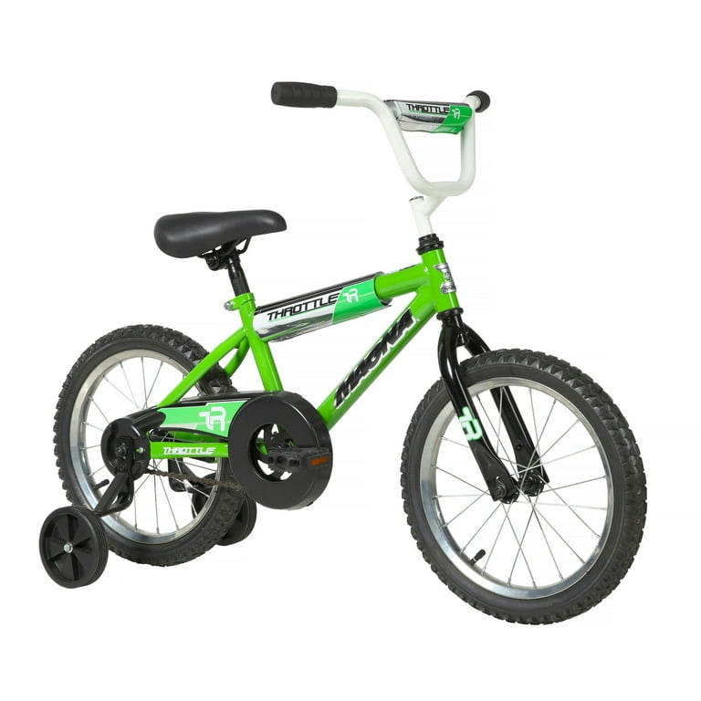 Dynacraft Magna Throttle 16 inch BMX Bike for Age 5 7 Years Walmart