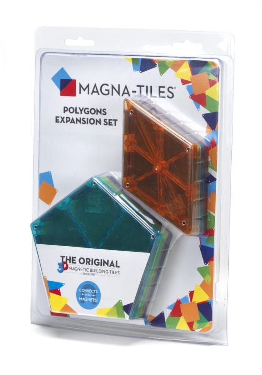 Magna-Tiles Rectangles 8 Piece Expansion Set, Magna-Tiles