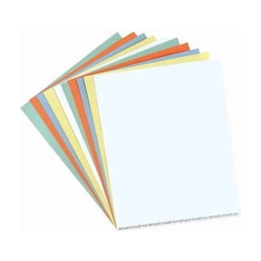 Magna Visual Data Cards,Full Sheet,White,PK10 DC-20W