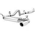 thumbnail image 1 of MagnaFlow 12-14 Jeep Wrangler 4dr Single Straight Rear P/S Exit Stainless C/B Performance Exhaust - 15115 Fits select: 2015-2018 JEEP WRANGLER UNLIMITED, 1 of 2