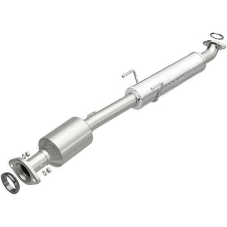 MagnaFlow 49 State Converter 52547 Direct Fit Catalytic Converter; Grade Series; Bolt-On; Stainless Steel Tubing; Not Air Kit Adaptable;