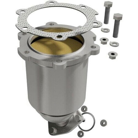 MagnaFlow 49 State Converter 52652 Direct Fit Catalytic Converter; Grade Series; Bolt-On; Stainless Steel Tubing; Not Air Kit Adaptable;