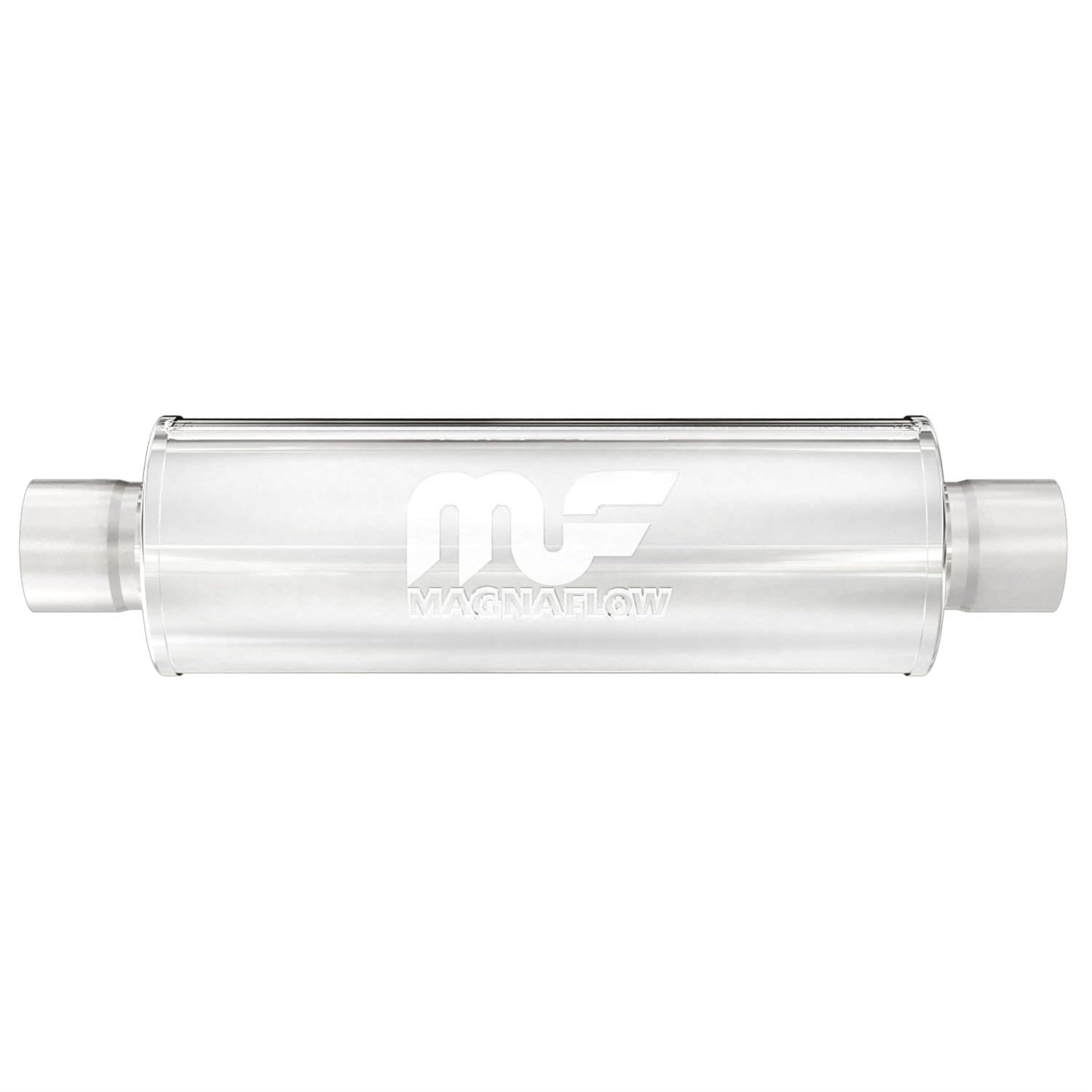 MagnaFlow 4in Round Center/Center Performance Muffler Exhaust 10426 ...