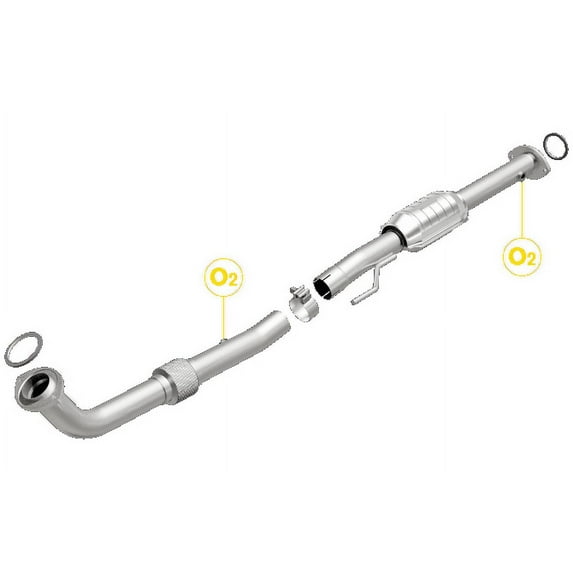 MagnaFlow 557250 - California Catalytic Converter Fits select: 2004-2006 TOYOTA CAMRY SOLARA