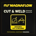 thumbnail image 1 of MagnaFlow 5671405 2.25in. Universal California OBDII Catalytic Converter Fits select: 2009-2014 NISSAN SENTRA, 2016 FORD FOCUS, 1 of 4