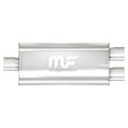 thumbnail image 1 of MagnaFlow 5in x 8in Oval Center/Dual Straight-Through Performance Muffler Exhaust Satin Finish 12388, 1 of 5
