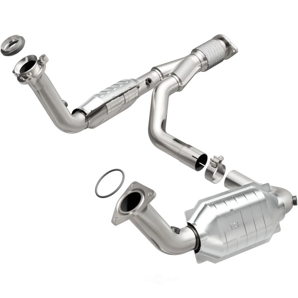 MagnaFlow 93496 - Catalytic Converter Fits select: 2006-2009 CHEVROLET TRAILBLAZER, 2007-2009 GMC ENVOY