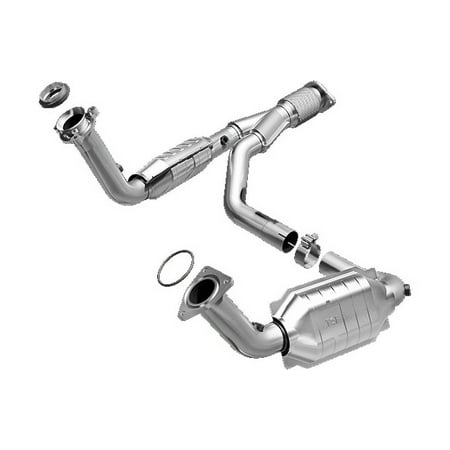 MagnaFlow 93496 - Catalytic Converter Fits select: 2006-2009 CHEVROLET TRAILBLAZER, 2007-2009 GMC ENVOY