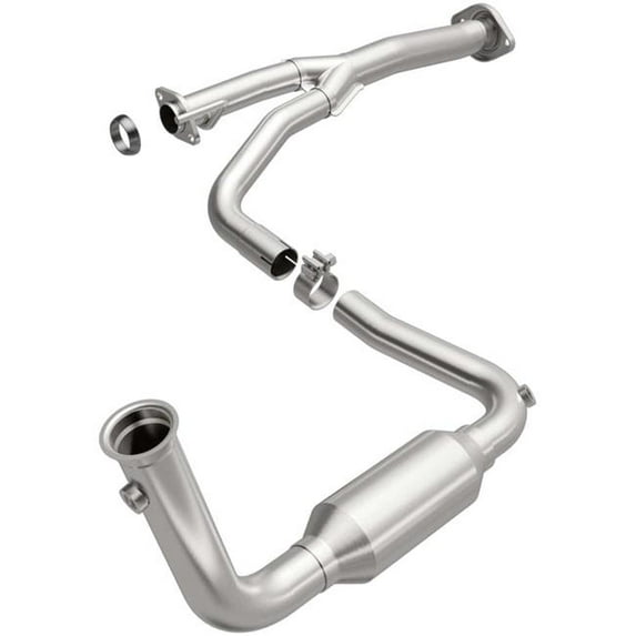 MagnaFlow California Converter 5451582 Direct Fit California Catalytic Converter; 2 in. Tubing; L-54.250 in. Overall; Not Air Tube Kit Adaptable; Fits select: 2004 JEEP LIBERTY