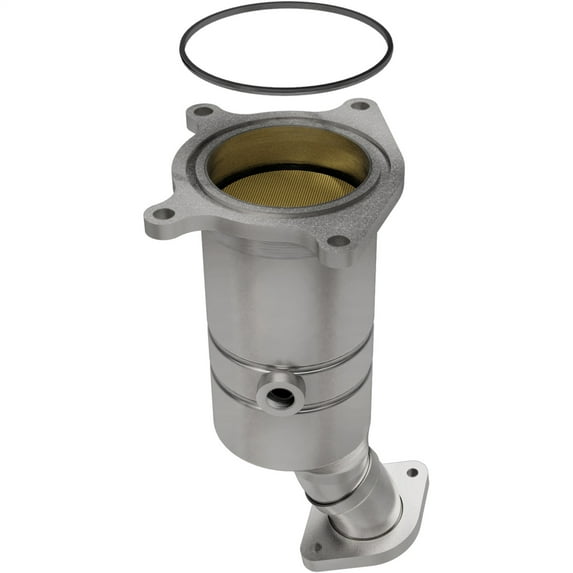MagnaFlow California Converter 5531232 Direct Fit California Catalytic Converter; Bolt On; Stainless Steel; Fits select: 2011-2012 LINCOLN MKS, 2011-2012 LINCOLN MKT