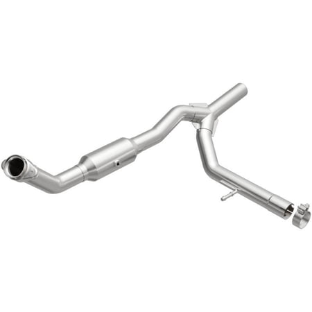 MagnaFlow California Converter 5551695 Direct Fit California Catalytic Converter; 2.5 in. Tubing; L-49.125 in. Overall; Not Air Tube Kit Adaptable;