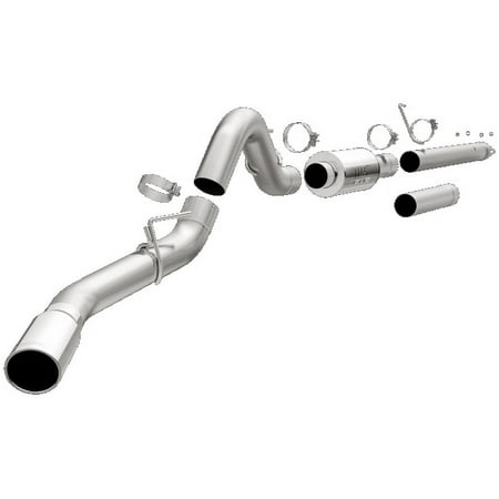 MagnaFlow Cat-Back 15-16 Ford F-150 2.7L/3.5L V6 EcoBoost Turbo 4in SS Single Exit Fits select: 2015-2020 FORD F150