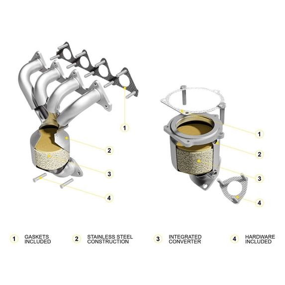 MagnaFlow Catalytic Converter Fits select: 2005-2007 HONDA ODYSSEY, 2005-2015 HONDA PILOT