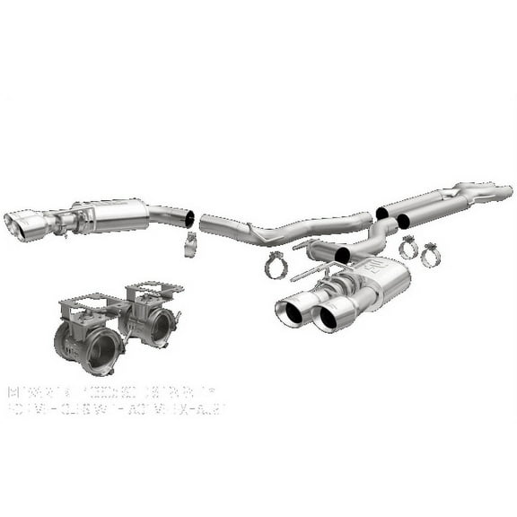 MagnaFlow Competition Series Exhaust System Fits select: 2018-2023 FORD MUSTANG