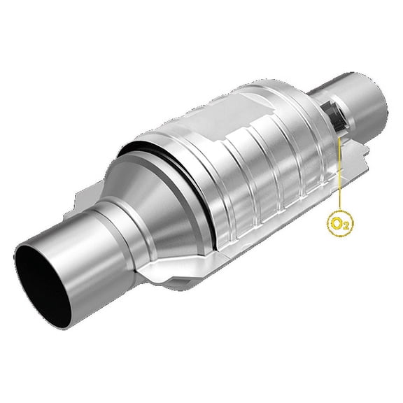 MagnaFlow Conv Univ 2.00inch w/ single O2