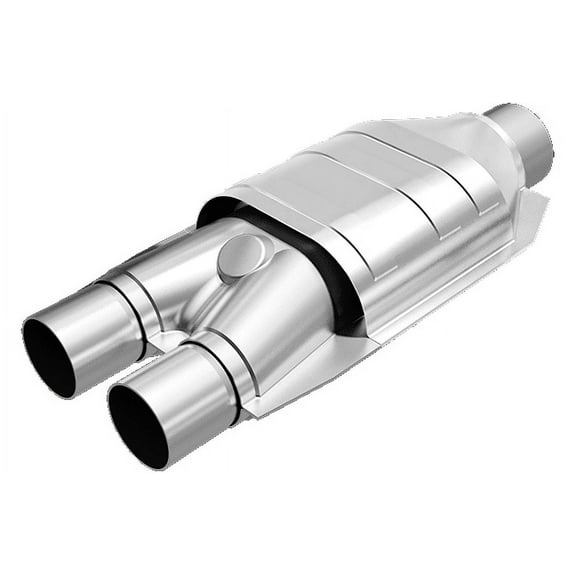 MagnaFlow Conv Univ 2.5/2 S/D FED Fits select: 1984-1995 FORD F150, 1984-1995 FORD F250