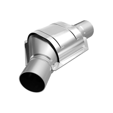 MagnaFlow Conv Univ 2.50inch Angled Inlet