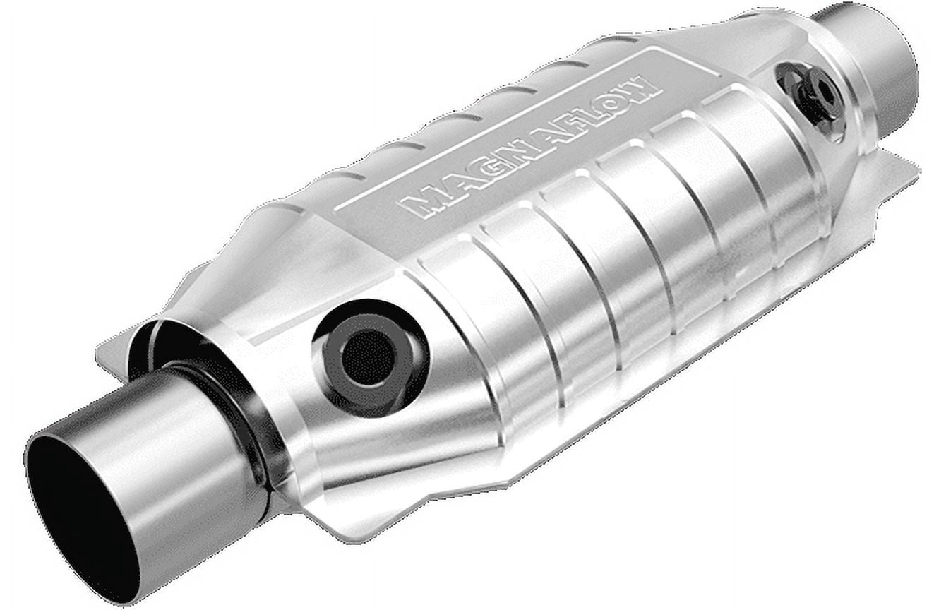O2 Rear Balcony MagnaFlow Conv Universal 2.00 inch with Dual O2 Rear CA Fits select ...
