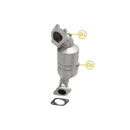 MagnaFlow OEM Grade 11-14 Dodge Grand Caravan Direct Fit Federal Rear Catalytic Converter Fits select: 2011-2016 CHRYSLER TOWN & COUNTRY, 2011-2019 DODGE JOURNEY