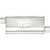 Straight-Through Performance Muffler; 3in. Offset/Offset; 5x14x8 Body
