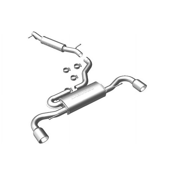 MagnaFlow SYS C/B 08-09 Aud TT Quat 3.2L Comp Fits select: 2008-2009 AUDI TT