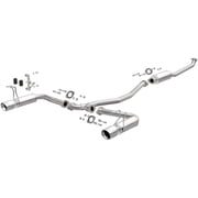 MagnaFlow Street Series Exhaust System Fits select 2016-2020 HONDA CIVIC