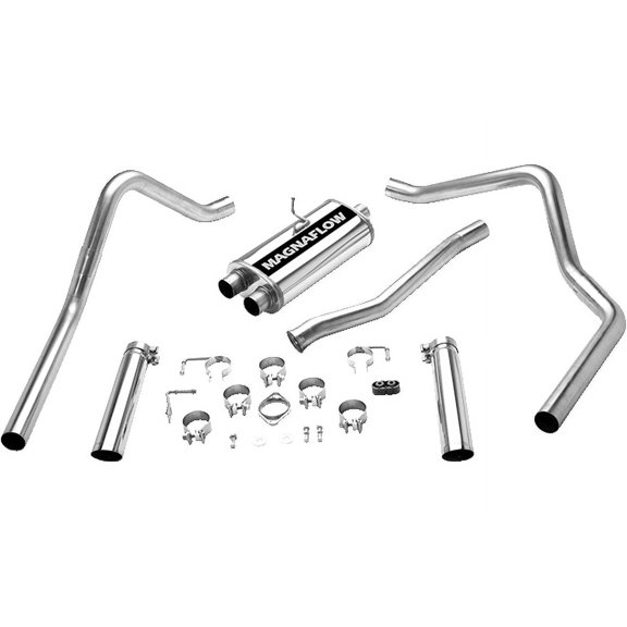 MagnaFlow Sys C/B 98-03 V6 Ford Ranger Dual S Fits select: 1998-1999,2002-2004 FORD RANGER SUPER CAB