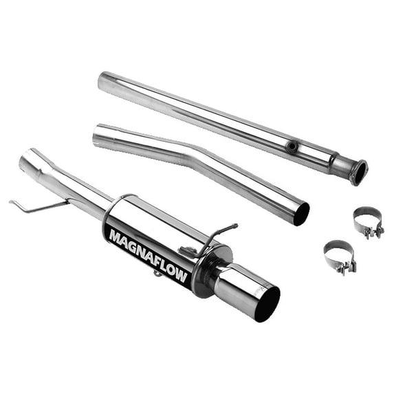 MagnaFlow Sys CB 03-05 Mitsu Lancer Evo 6inch round Fits select: 2003,2005-2006 MITSUBISHI LANCER EVOLUTION