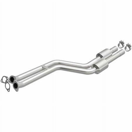 MagnaFlow California Converter 5571725 Direct Fit California Catalytic Converter; Stainless Steel Finish; Gasket Included; Bolt-On Installation;