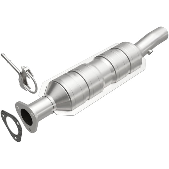 Magnaflow 49 State Converter 52228 Direct Fit Catalytic Converter Fits select: 1997-1999 FORD F250, 2007-2008 FORD ECONOLINE