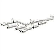 Magnaflow Exhaust Competition Series Stainless Steel Cat-Back Exhaust System Dual Split Rear Exit 19205
