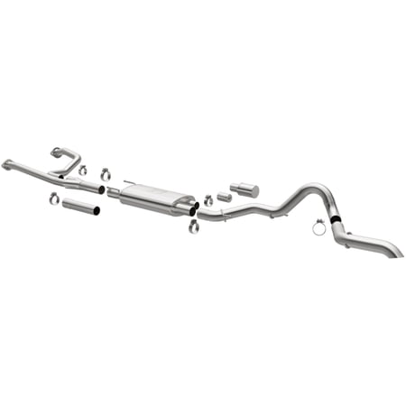 Magnaflow Performance Exhaust 19604 Overland Series Cat Back Exhaust System Fits select: 2022-2023 TOYOTA TUNDRA