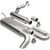 Magnaflow Performance Exhaust 19620 Overland Series Axle Back Exhaust System Fits select: 2018-2019,2021 JEEP WRANGLER UNLIMITED