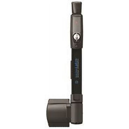 Magnalatch Vertical Pull Pet Safety Gate Latch, Black, 12-1/2 In.