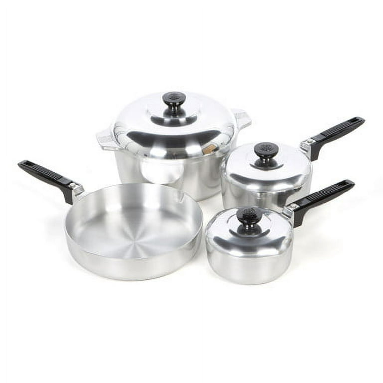 Magnalite, Kitchen, Magnalite Classicskillet Pot And Frying Pan Double  Spout With Set Of 3