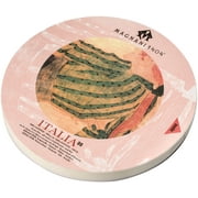 Magnani Aquarello Italia Round Water Color Block 6.3-White