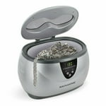 Magnasonic Ultrasonic Cleaner - 20oz Stainless Steel Tank, Digital Timer, 5 Cleaning Modes, Ultrasonic Jewelry Cleaner for All Jewelry, Eyeglasses, Watches, Dentures, Retainers & More