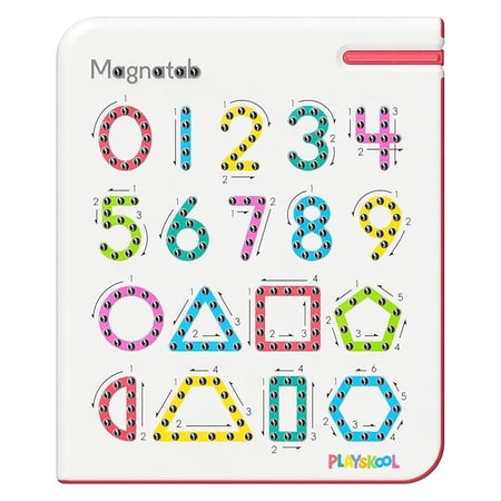 Magnatab Playskool Numbers and Shapes | Learning and Sensory Drawing Tool