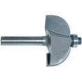 thumbnail image 1 of Magnate 1003 Cove Carbide Tipped Router Bit — 1/2" Radius; 1/4" Shank Diameter; 5/8" Cutting Length; 1-3/8" Overall Diameter; 1-1/4" Shank Length, 1 of 1