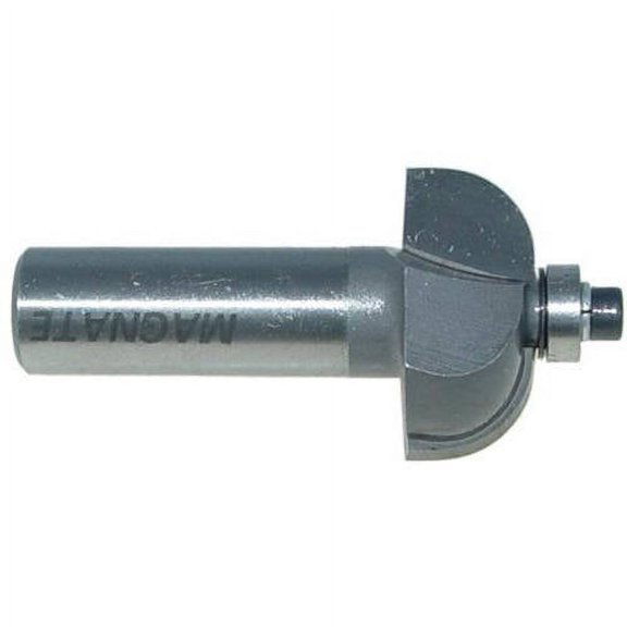 Magnate 1005 Cove Carbide Tipped Router Bit 3/8" Radius; 1/2" Shank Diameter; 1/2" Cutting Length; 1-1/8" Overall Diameter; 1-1/2" Shank Length