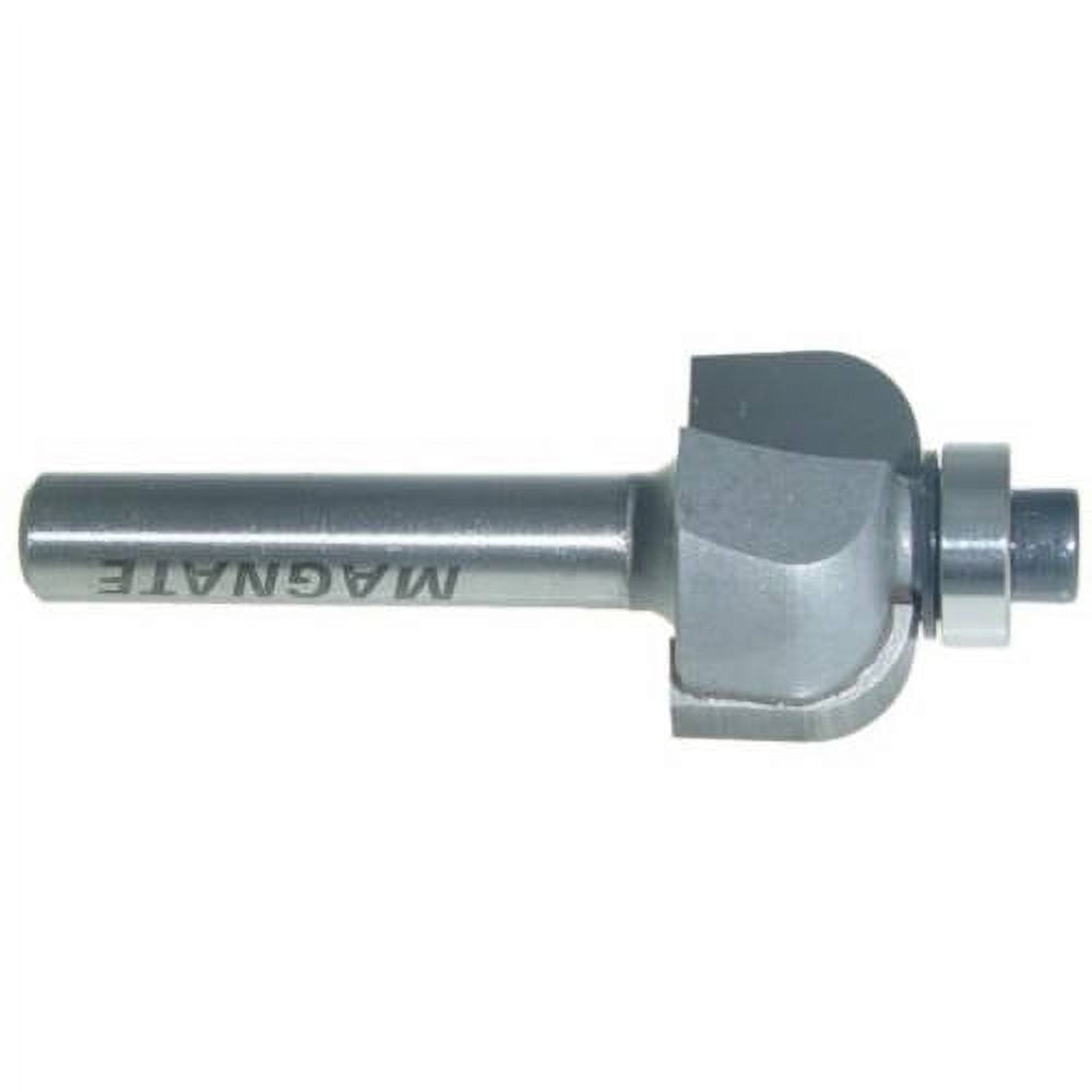 Magnate 1023 Cove Carbide Tipped Router Bit — 3/16" Radius; 1/4" Shank Diameter; 3/8" Cutting Length; 3/4" Overall Diameter; 1-1/4" Shank Length
