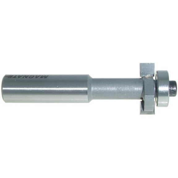 Magnate 1153 Face-Inlay Router Bit 1/4" Cutting Height; 3" Overall Length; 1/2" Shank Diameter; 7/8" Overall Diameter