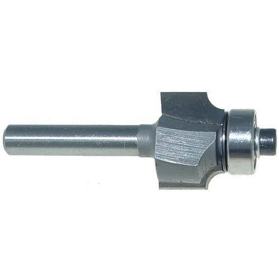 Magnate 1200 Corner Rounding Beading Router Bit 1/8" Radius; 3/8" Cutting Length; 1/4" Shank Diameter; 3/4" Overall Diameter; 1-1/4" Shank Length