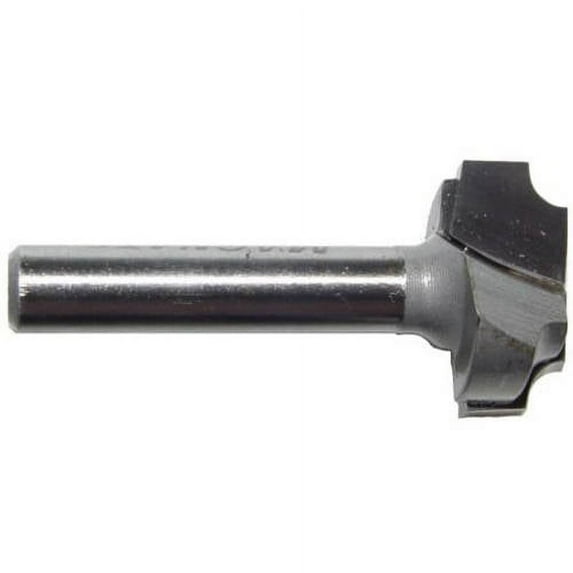 Magnate 1262 Plunge Flat Roundover Router Bit — 1/8" Radius; 1/2" Small Diameter; 1/4" Shank Diameter; 3/8" Cutting Length; 1-1/4" Shank Length